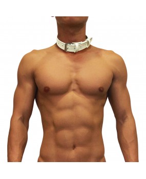 CROSS GRAIN COLLAR - CHAMPAGNE YELLOW (LC-CY01)