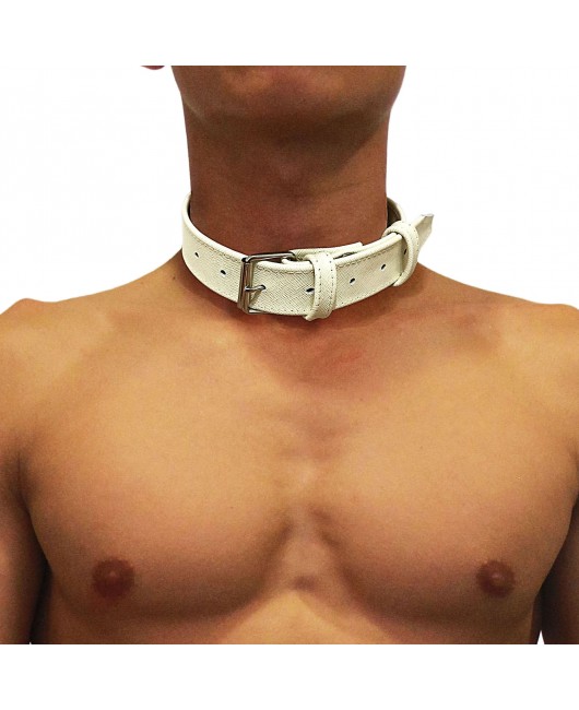 CROSS GRAIN COLLAR - CHAMPAGNE YELLOW (LC-CY01)