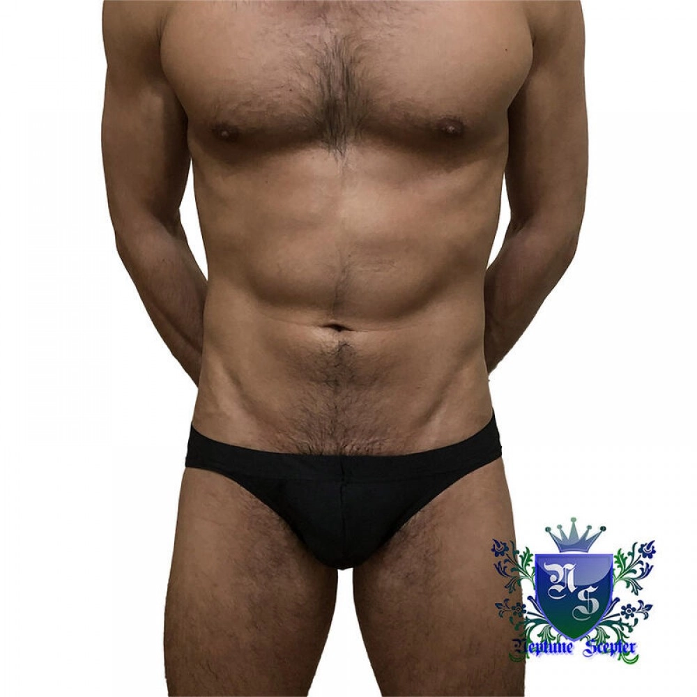 Swimming Briefs C011 Black (lightweight fabric)