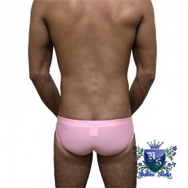 Swimming Briefs C014 Light pink (lightweight fabric)