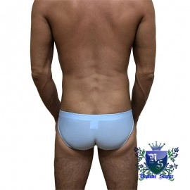 Swimming Briefs C015 Light blue (lightweight fabric)