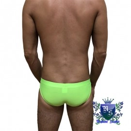Swimming Briefs C016 fluorescent green (lightweight fabric)
