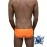 Swimming Briefs C018 fluorescent orange (lightweight fabric/translucent)