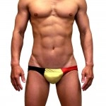 Flags Swimming Briefs F014-Belgium