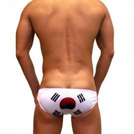 Flags Swimming Briefs F016-South Korea
