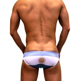 Flags Swimming Briefs F017-Argentina