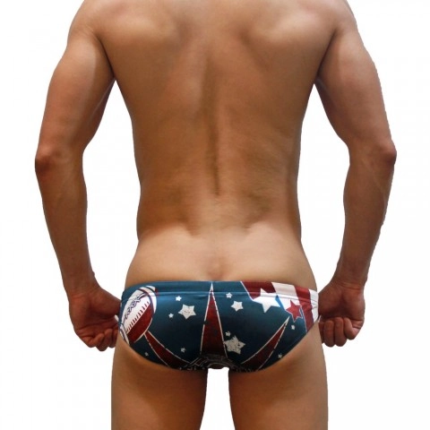 Flags Swimming Briefs F38-Special Edition-USA