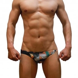 Ukiyo-e Swimming Briefs CAT01
