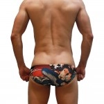 Ukiyo-e Swimming Briefs CAT01