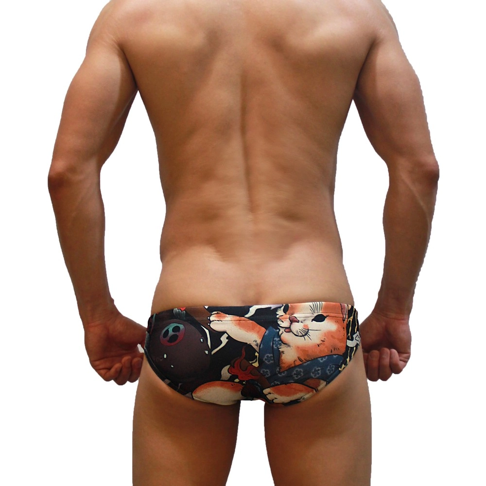 Ukiyo-e Swimming Briefs CAT02