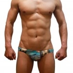 Ukiyo-e Swimming Briefs CAT03