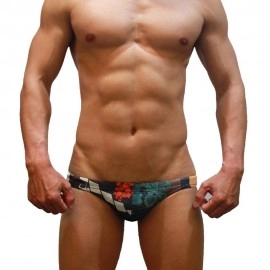 Ukiyo-e Swimming Briefs CAT04
