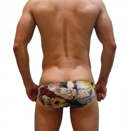 Ukiyo-e Swimming Briefs CAT05