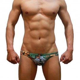Ukiyo-e Swimming Briefs CAT06