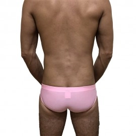 Swimming Briefs C014 Light pink (lightweight fabric/translucent)