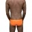 Swimming Briefs C018 fluorescent orange (lightweight fabric/translucent)