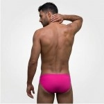 Swimming Briefs C019 DeepPink (lightweight fabric/translucent)
