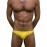Swimming Briefs C020 Yellow (lightweight fabric/translucent)