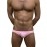 Swimming Briefs C014 Light pink (lightweight fabric/translucent)
