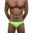 Swimming Briefs C016 fluorescent green (lightweight fabric/translucent)