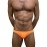 Swimming Briefs C018 fluorescent orange (lightweight fabric/translucent)