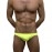 Swimming Briefs C013 fluorescent yellow (lightweight fabric/translucent)