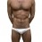 Swimming Briefs C012 White  (lightweight fabric/translucent)