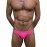 Swimming Briefs C019 DeepPink (lightweight fabric/translucent)